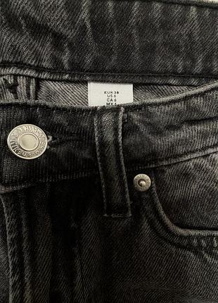 Джинси жіночі h&m прямі широкі 3