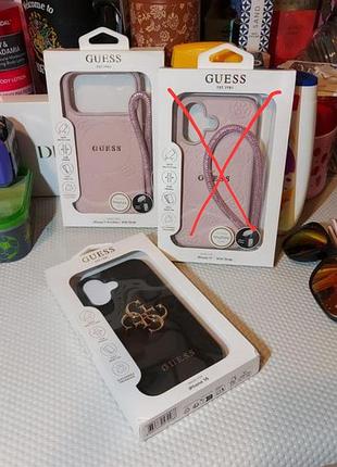 Новый оригинал чехол iphone guess 16 17 17pro 17 pro max