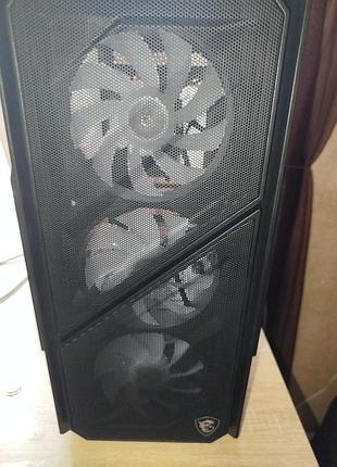 Корпус msi mag forge m110r airflow з 4 argb вентиляторами