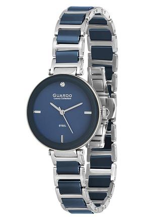 Guardo luxury s02406-3 женские часы синий циферблат стальной браслет