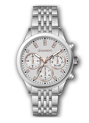 Guardo premium 012822-1 женские часы серебристый циферблат стальной браслет