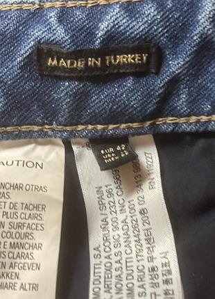 Юбка джинсовая миди massimo dutti p.40-42 (m-l) 5