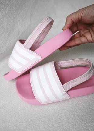 Шлепанцы босоніжки adidas adilette estrap jr5331 р. 29 стелька 19см