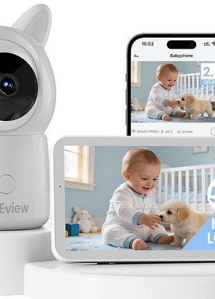 Відеоняня з виявленням руху та плачу czeview bm6 baby monitor камера з монітором для дитячої кімнати