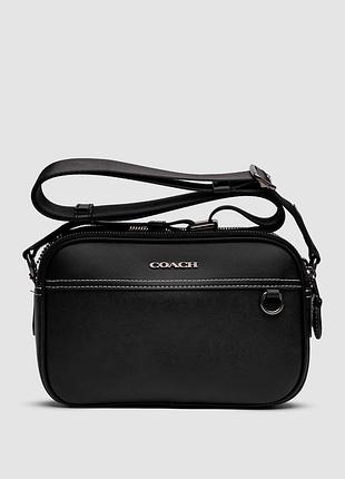 🦁 coach graham crossbody with total black