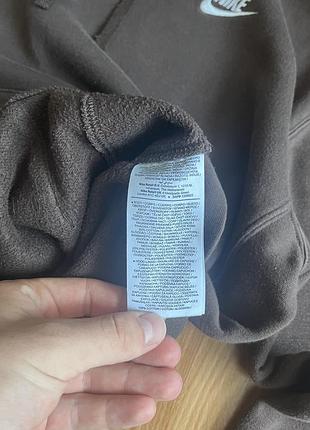 Чоловіче худі nike коричневе 4