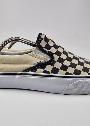 Слипоны vans classic slip-on checkerboard
