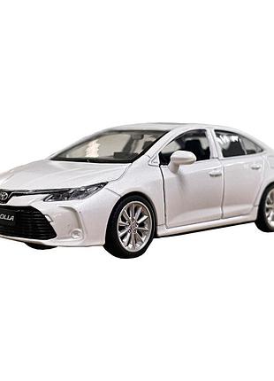 Автомодель - toyota corolla hybrid (белый)