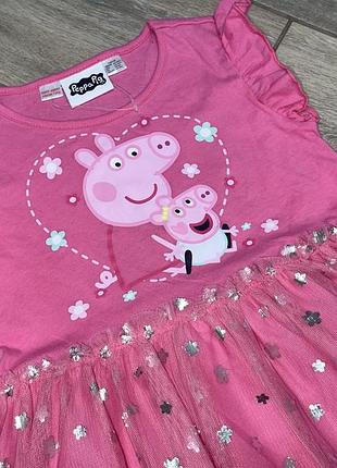 Дитяча сукня peppa pig 5-6років 8