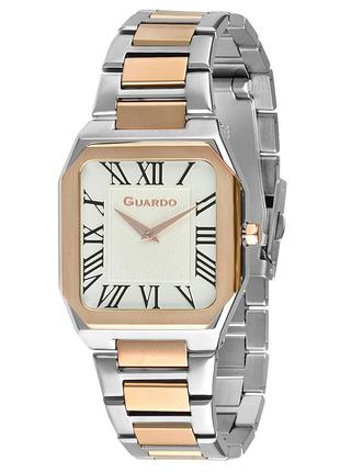 Guardo premium 012712-4 жіночий годинник сріблястий циферблат сталевий браслет