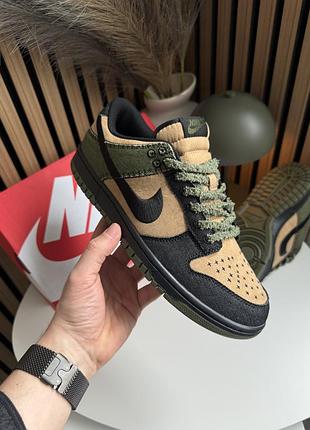 Кросівки nike sb dunk low khaki olive black | 40–45