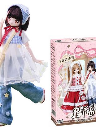 Колекційна лялька-сюрприз bjd pop top серії syncyland - сад мрій