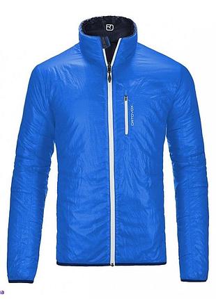 Оригінальна двостороння куртка ortovox swisswool piz boval jacket blue navy