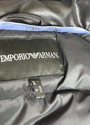 Emporio armani пуховик 3