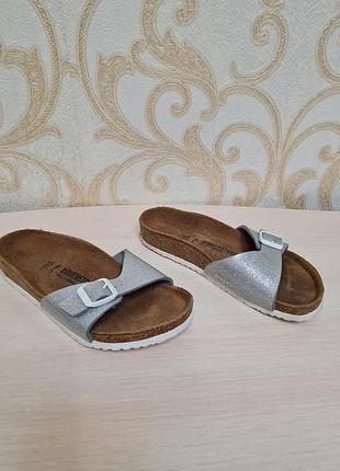 Подростковые шлепанцы birkenstock madrid 2 оригинал