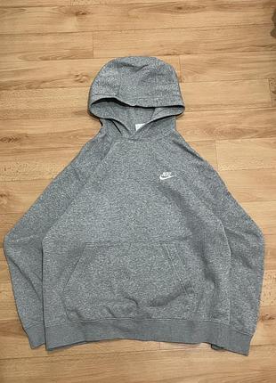 Худі чоловіче nike сіре