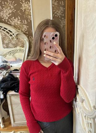 Джемпер жіночий червоний