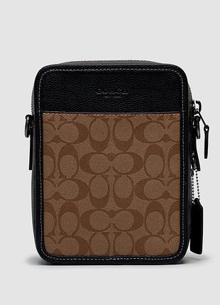 🦁 coach charter crossbody 24 in signature canvas (трешки меньше)