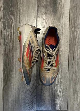 Бутси чоловічі adidas f50 елітки різнокольорові розмір 42, устілка 27 см