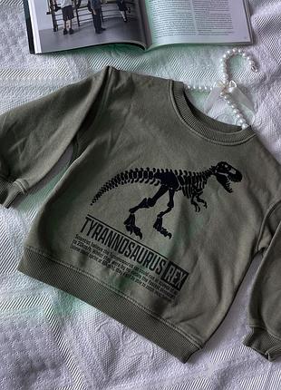 Світшот h&m з динозавром t-rex jurassic park 98–104 (2–4 роки)