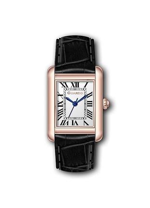Guardo premium 012834-5 женские часы серебристый циферблат кожаный ремешок