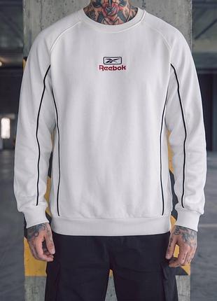 Світшот чоловічий reebok білий