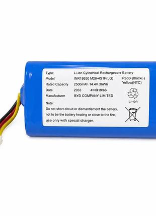 Акумулятор 14,4v 2500 mah 36wh li-ion d071-inr-ch-4s1p акумуляторний блок із конектором