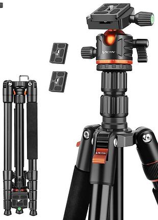 Штатив для фотоаппарата 198 см victiv enjoy life more ap50 tripod алюминиевый штатив трипод с держателем для телефона