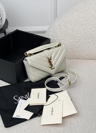 Сумка college mini top handle bag milk