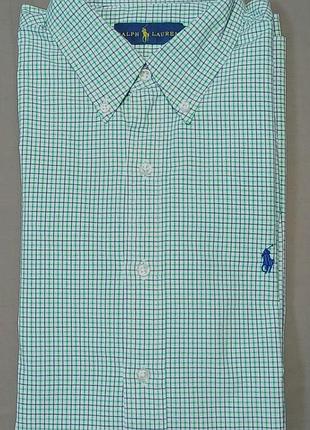 Воротник 42 см ralph lauren size 16 1/2 в клетку рубашка 
100% cotton