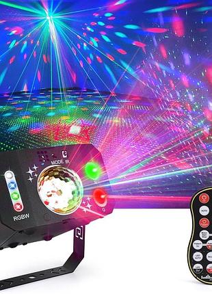 Сценический и диско-светильник 7-в-1 fwiull 7eyes stage lights ysh403 сценический светильник с rgbw