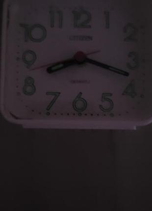 Годинник будильник citizen quartz 10
