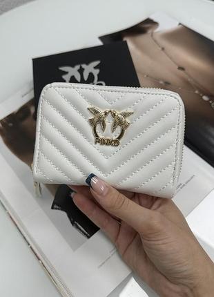 Гаманець pinko міні lux білий