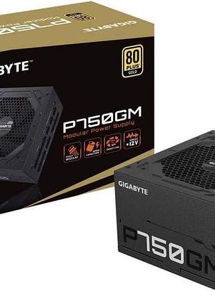 Блок питания для пк gigabyte module power supply 80 plus gold-gp-p750gm энергоэффективный блок питания для настольного пк