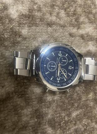 Годиник наручний механічний tissot, швейцарський,колір циферблату синій матеріал нержавіюча сталь