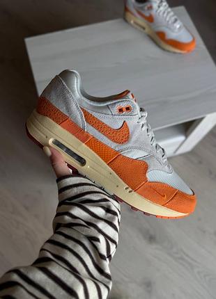 Кросівки чоловічі nike air max 1 magma orange