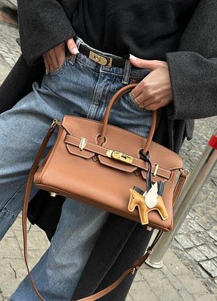 Сумка эрмес гермес хермес эрме birkin 30 brown