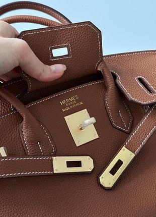 Сумка эрмес гермес хермес эрме birkin 30 brown 2