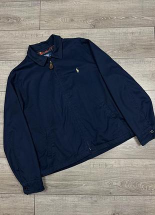 Оригінальна вінтажна куртка харрінгтон харрік polo ralph lauren harrington jacket