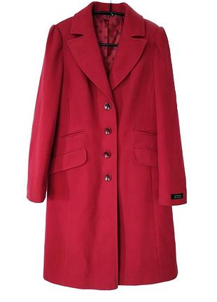 Кашемир шерсть пальто m&s 10 uk 38 eur