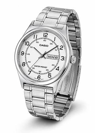 Ч men's часы casio mtp-v006d-7b2 кварцевые с металлическим браслетом и водонепроницаемостью 50м классические часы