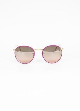 Окуляри сонцезахисні жіночі ray ban rb3447-j-m 9196/3e round full color оригінал