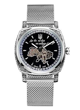 Мужской механический часы awarder 021 silver mesh 3 atm с автоподзаводом для повседневного ношения