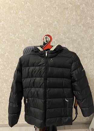 Пуховик чоловічий lee cooper чорний, розмір m