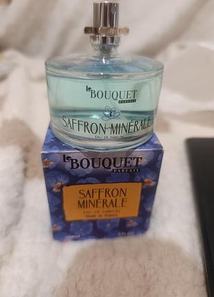 Парфумована вода le bouquet saffron minerale(схожий на монталь,мускус, шафран,шкіра..)