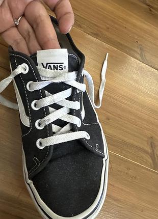 Кеди унісекс vans чорні 36.5