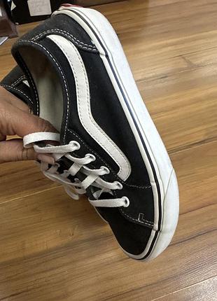 Кеди унісекс vans чорні 36.5 2