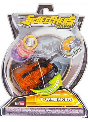 Машинка-трансформер eu683121 l 2-ті-реккер screechers wild!