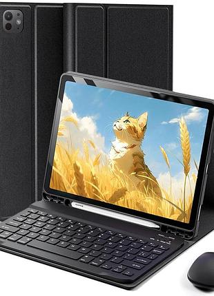 Чохол-клавіатура для ipad air 13"/ipad pro 12,9" fmjp(dg) захисний чохол з клавіатурою + пахва для apple ipad air/pro