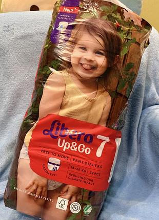 Підгузки-трусики libero up&go 7, 16-26 кг, 32 штуки